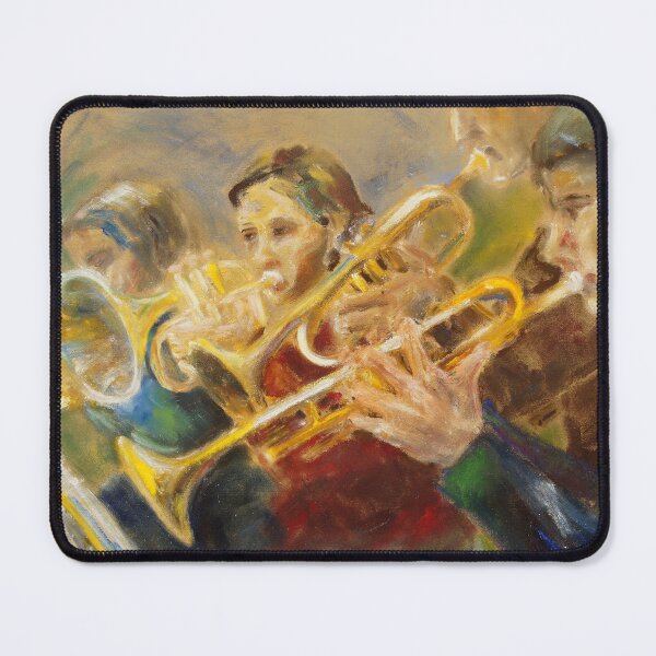 Item preview, Brass band rehearsal designed and sold by Barbara Pommerenke.