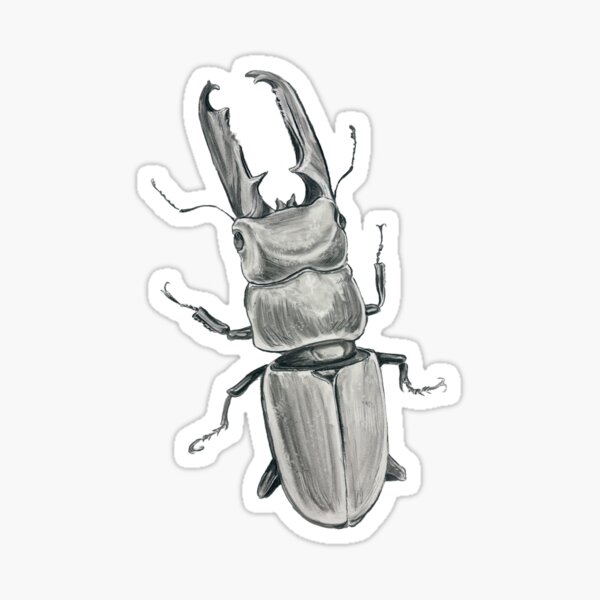 Item preview, Giant Stag Beetle designed and sold by ZeroDucksArt.