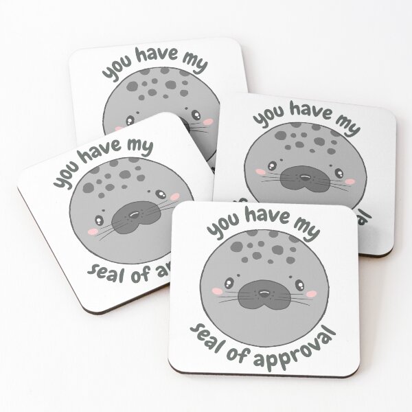 Item preview, Seal of approval designed and sold by Peachy-Draws.