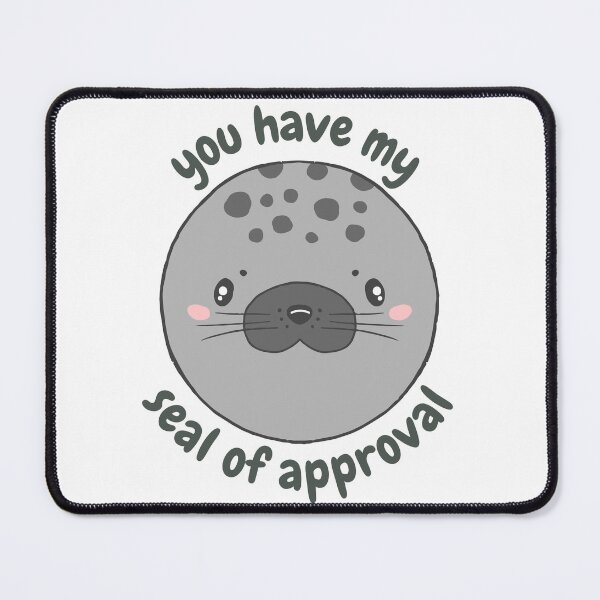 Item preview, Seal of approval designed and sold by Peachy-Draws.
