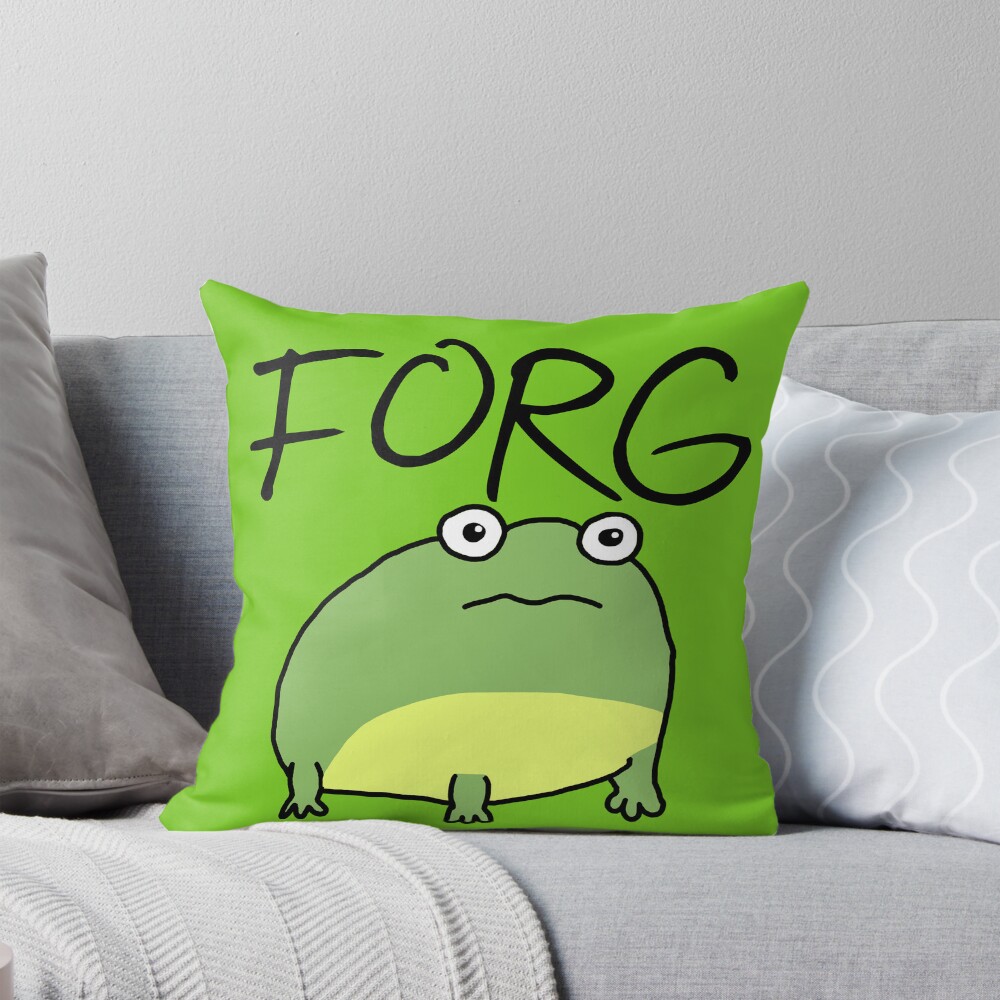 Item preview, Throw Pillow designed and sold by ProfanityFarm.
