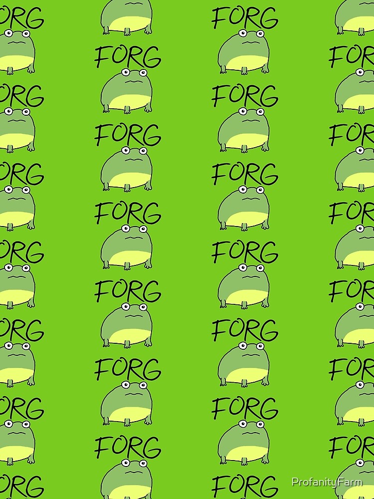 Thumbnail 3 of 3, Scarf, Forg designed and sold by ProfanityFarm.