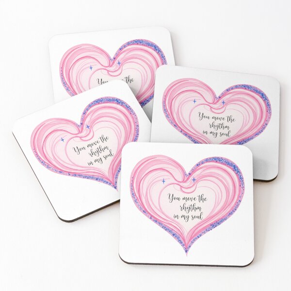 Item preview, You Move The Rhythm In My Soul Pink Heart designed and sold by Owcomm.