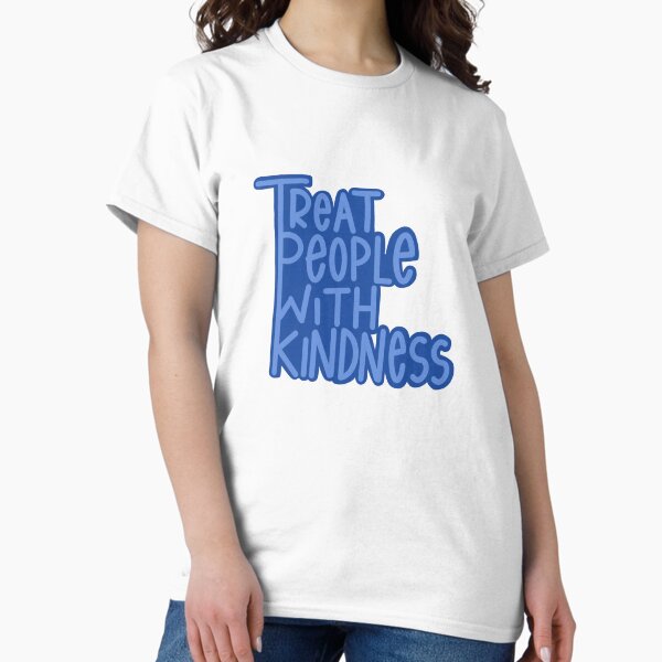 Item preview, Treat people with kindness -- blue designed and sold by StickyPopp.