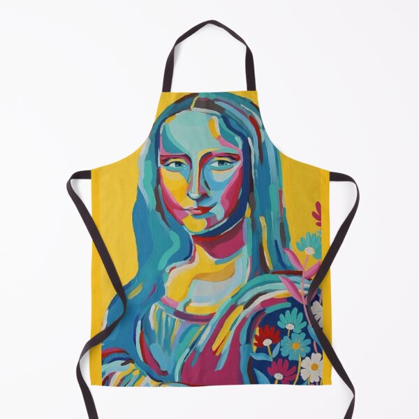 Item preview, Mona Lisa in Yellow designed and sold by Pretty Postcards.