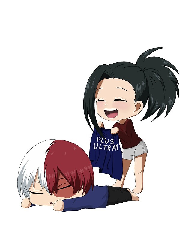 Todoroki and Yaoyorozu • Millions of unique designs by independent artists....