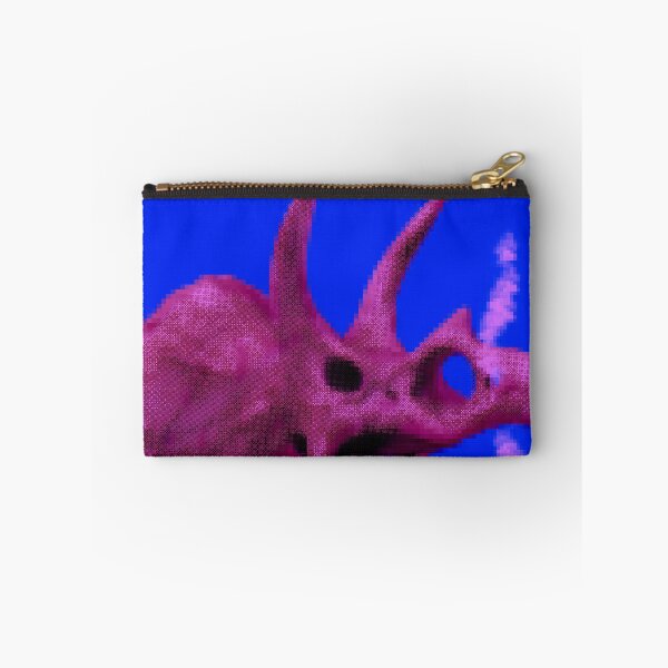 Item preview, Pixelated Triceratops Smoking – Retro Dinosaur Bitmap Aesthetic Design designed and sold by judepsd.