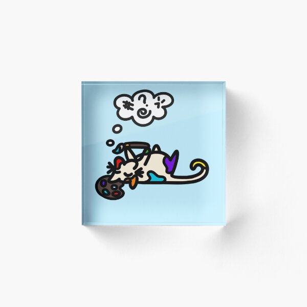 Item preview, Gato artístico frustrado designed and sold by Richelle Pointer.
