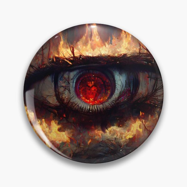 Item preview, Inferno Stare: Fire Eye Surrealism designed and sold by Amr Siam.