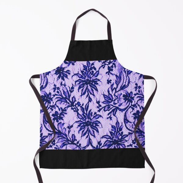 Item preview, Purple Floral Lace Pattern – Elegant Vintage-Inspired Textile Design designed and sold by Kristylynn757.