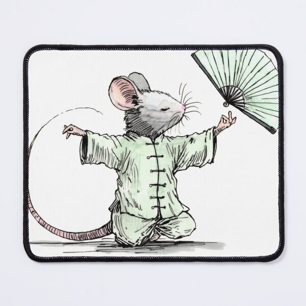 Item preview, Serene Fan designed and sold by Scribbles & Doodles by Jinx.