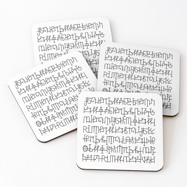 Item preview, Mysterious inscription designed and sold by alina-k-design.