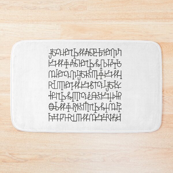 Item preview, Mysterious inscription designed and sold by alina-k-design.