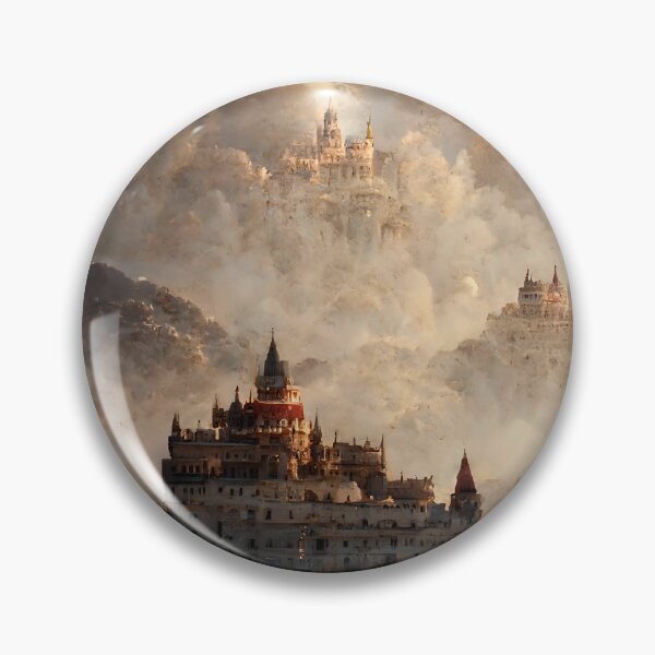 Item preview, Castle in the Clouds Fantasy Dreamscape designed and sold by Amr Siam.