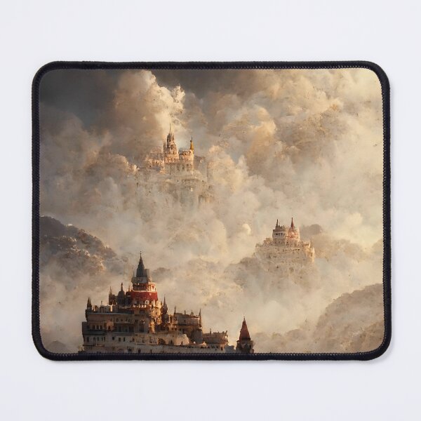 Item preview, Castle in the Clouds Fantasy Dreamscape designed and sold by Amr Siam.