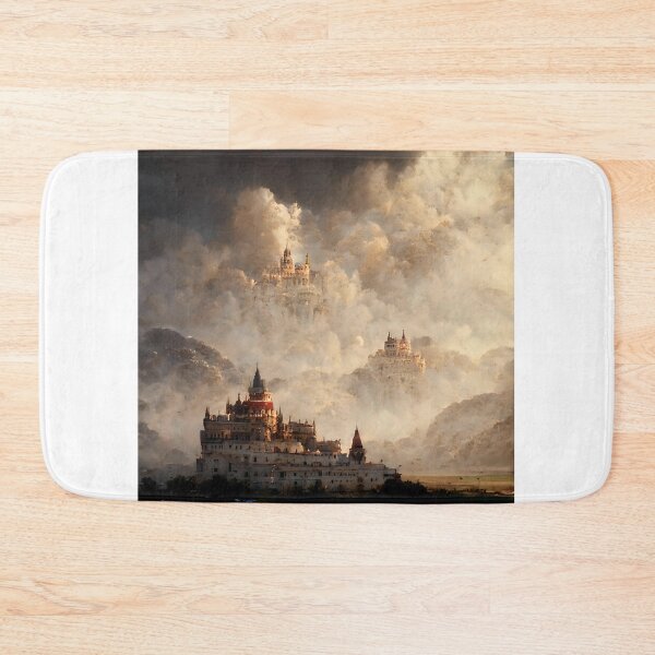 Item preview, Castle in the Clouds Fantasy Dreamscape designed and sold by Amr Siam.