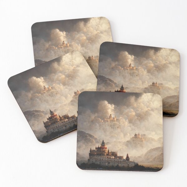 Item preview, Castle in the Clouds Fantasy Dreamscape designed and sold by Amr Siam.