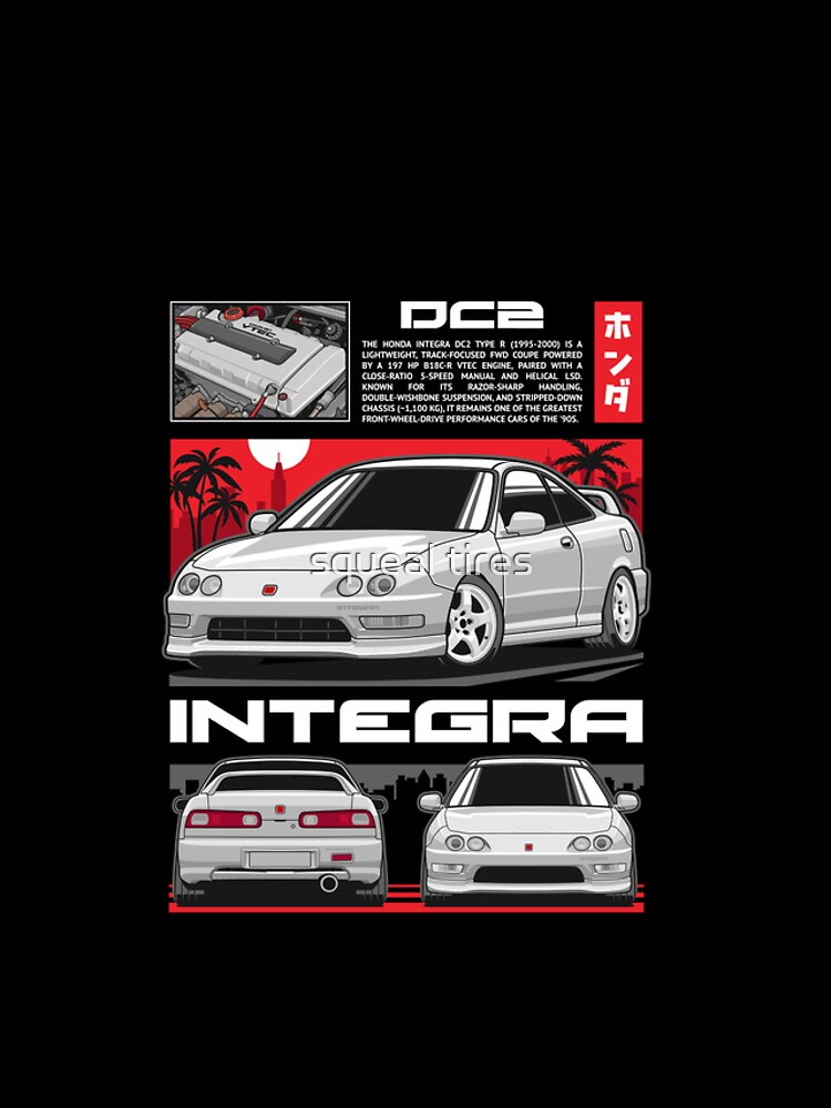 Thumbnail 5 of 5, iPhone Case, Integra DC2 Type R designed and sold by haiproject.