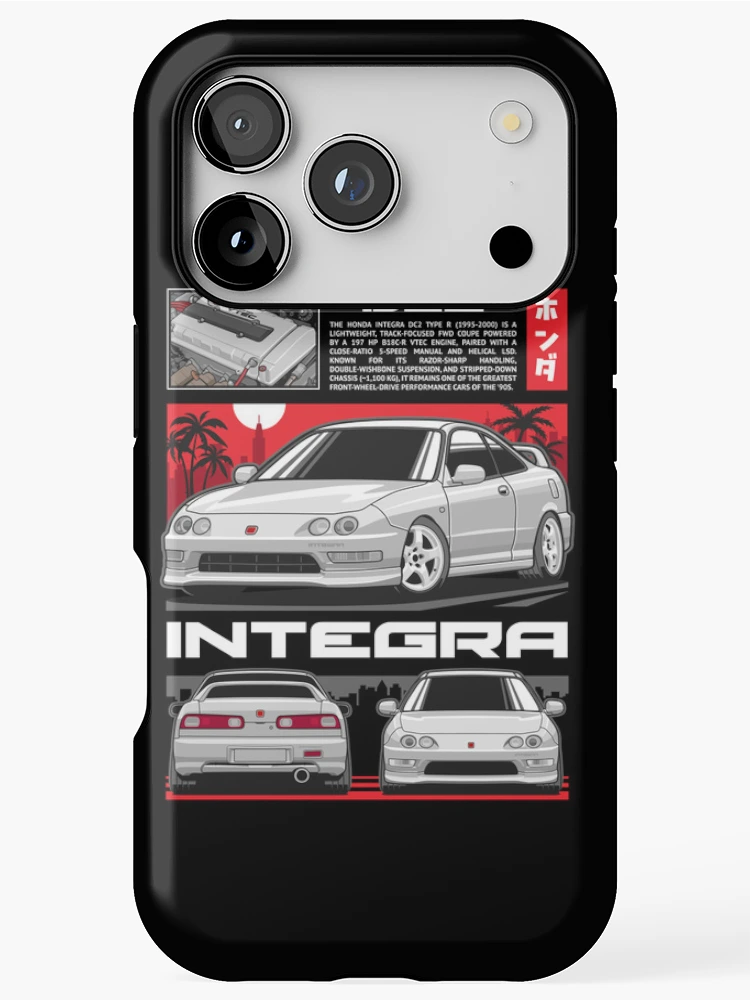 Thumbnail 1 of 4, iPhone Case, Integra DC2 Type R designed and sold by squeal tires.