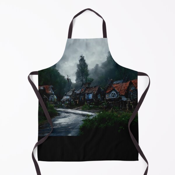 Item preview, Misty Forgotten Village in Forest Fog designed and sold by Amr Siam.