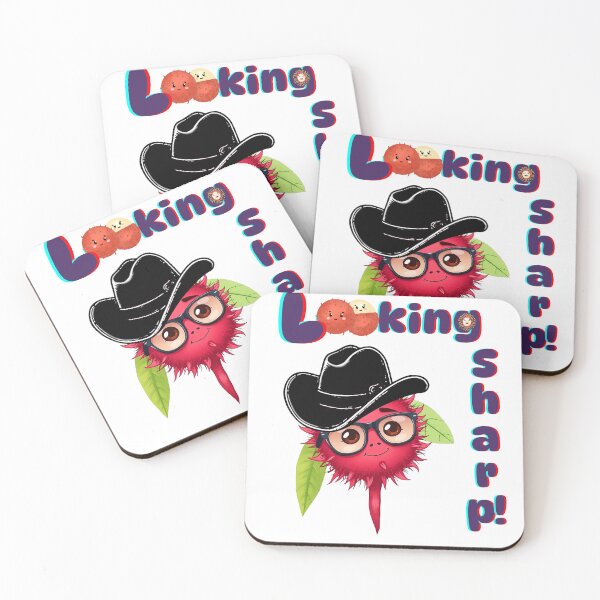 Item preview, Nerdy Rambutan – Hanging Fruit with Personality designed and sold by Quirk & Calm Studio.