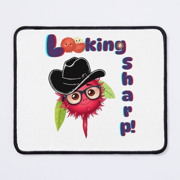 Item preview, Nerdy Rambutan – Hanging Fruit with Personality designed and sold by Quirk & Calm Studio.