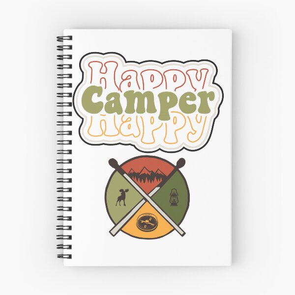 Item preview, Happy Camper with logo designed and sold by Ideas-BYDESiGN.