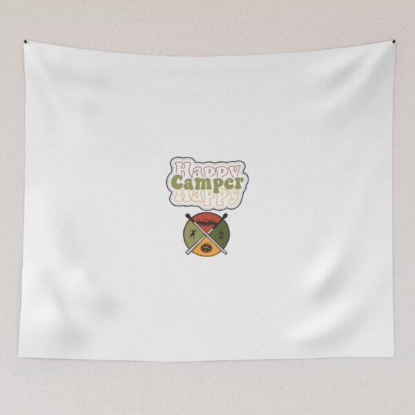 Item preview, Happy Camper with logo designed and sold by Ideas-BYDESiGN.
