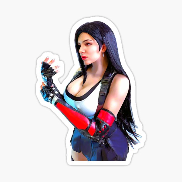 Item preview, Tifa Cutout Gearing Up designed and sold by Strikehounder.