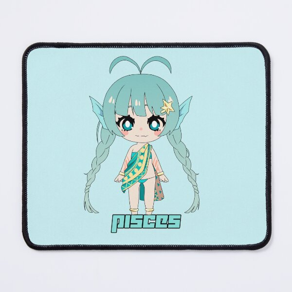 Item preview, Dreamy Chibi Pisces | Kawaii Zodiac Fantasy Art ♓️ designed and sold by chibeechibee.