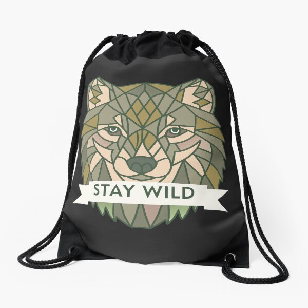 Item preview, Wolf Stay Wild designed and sold by TeeSou.