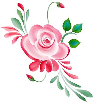 Artwork thumbnail, East Frisian Rose by Moppelz_Merch
