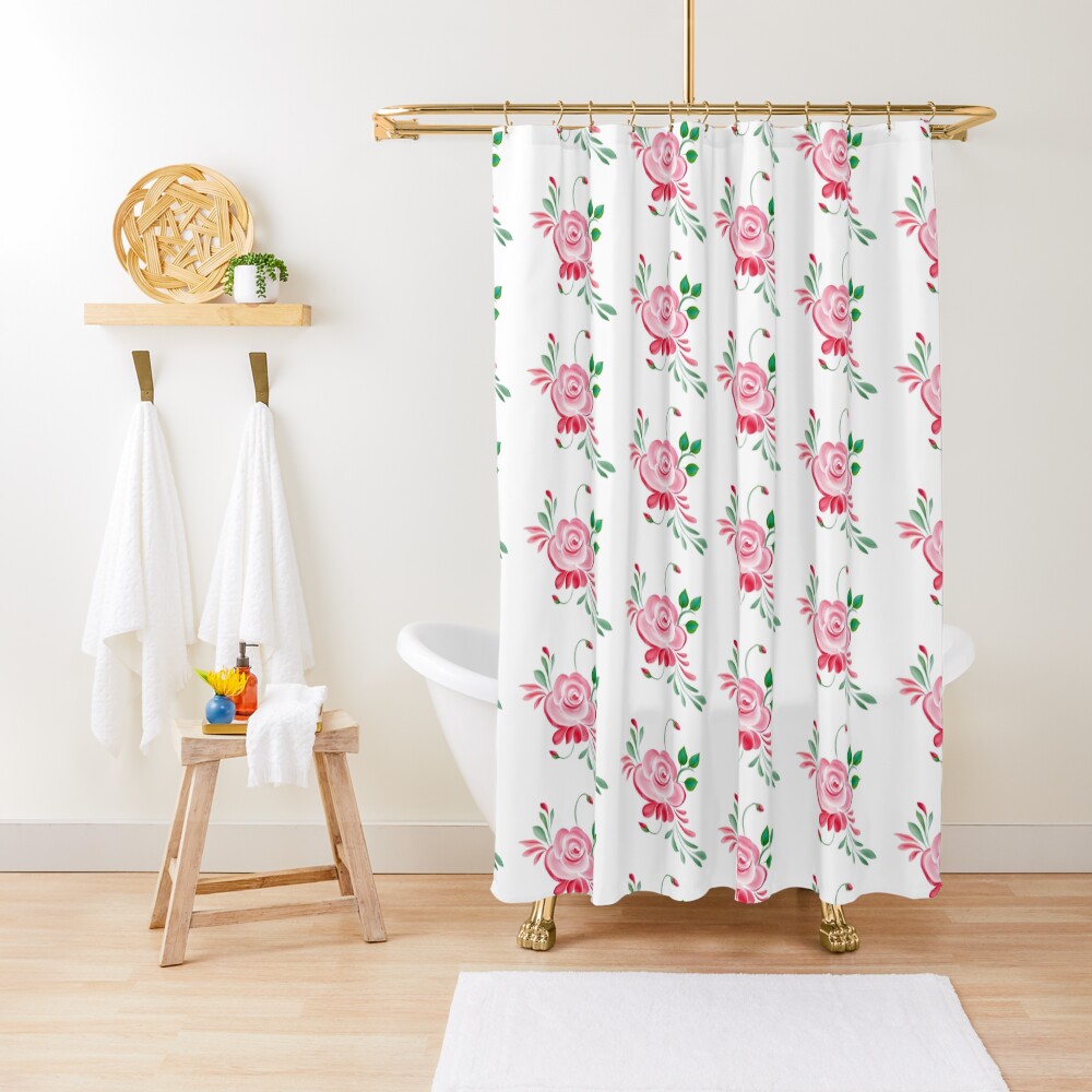 Item preview, Shower Curtain designed and sold by lastmanprinting.