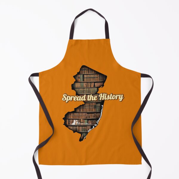 Item preview, New Jersey Book Silhouette – Spread the History designed and sold by The-HistoryGirl.