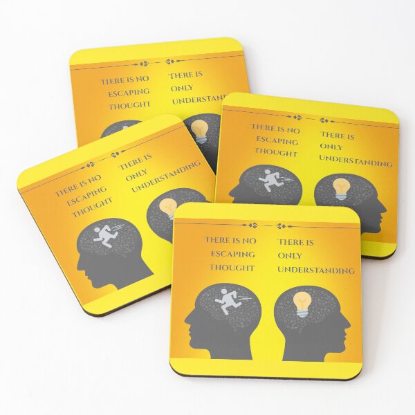 Item preview, You Cannot Escape Thought, You Can Only Understand designed and sold by EJVisuals.