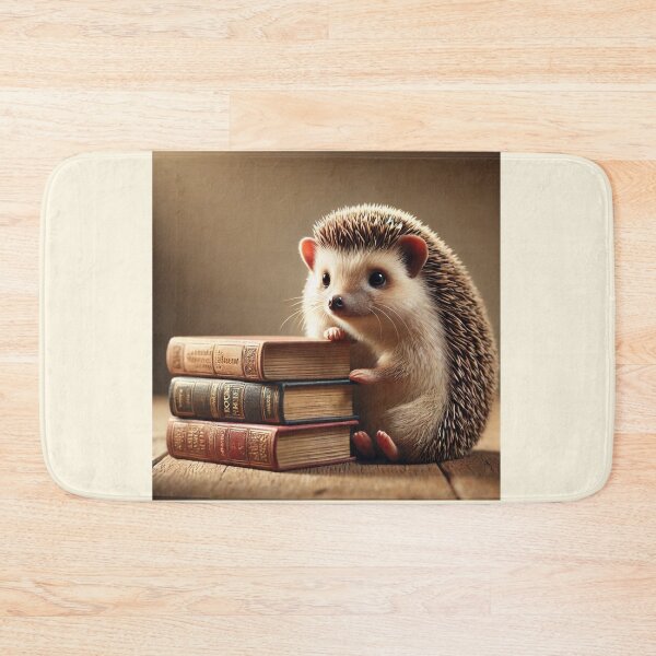 Item preview, Spiky Bookworm – Quiet Joy of Reading designed and sold by Simon Widhopf.