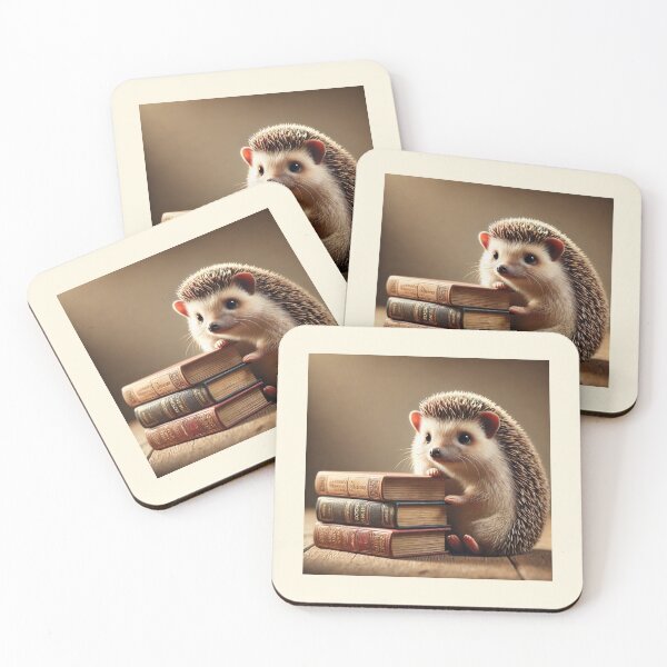 Item preview, Spiky Bookworm – Quiet Joy of Reading designed and sold by Simon Widhopf.