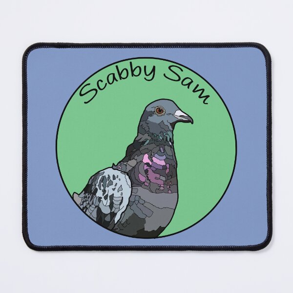 Item preview, Scabby Sam the Pigeon designed and sold by ProfanityFarm.