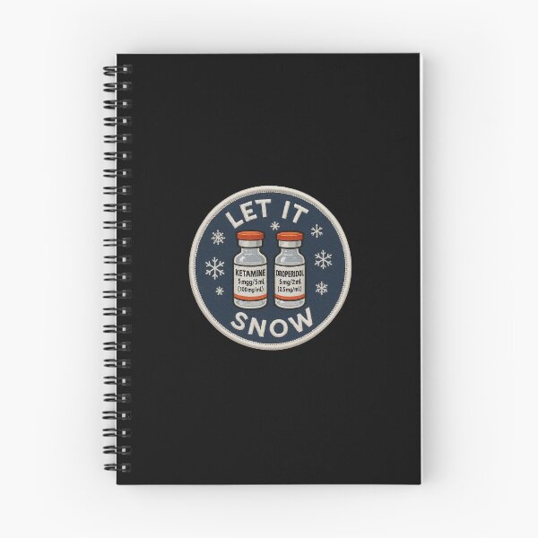 Aperçu de l'œuvre Patch de dropéridol à la kétamine Let It Snow créée et vendue par BurnoutBoutique.