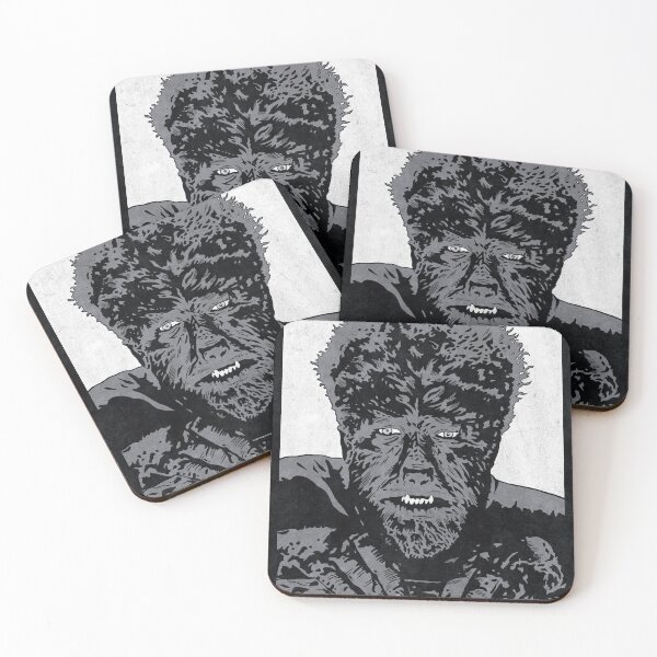 Item preview, THE WOLFMAN  (Greyscale) designed and sold by FamousWeirdosRB.