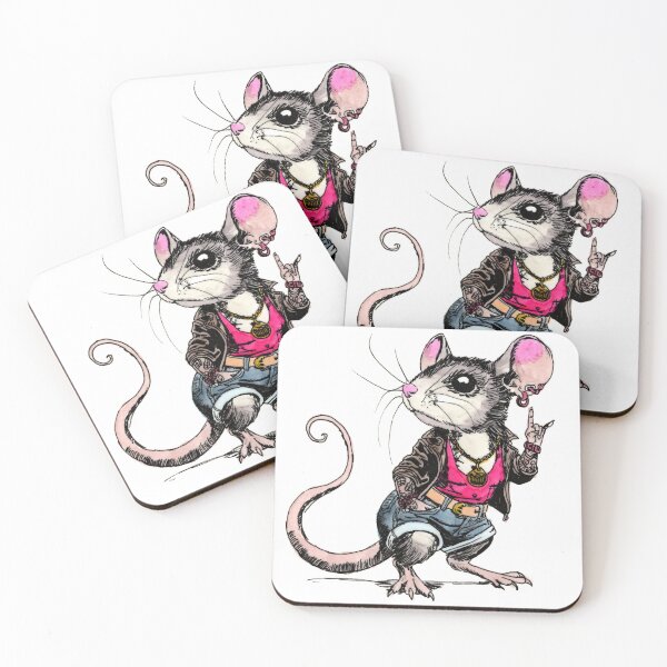Item preview, Mouse in "Daisy Dukes" designed and sold by Scribbles & Doodles by Jinx.