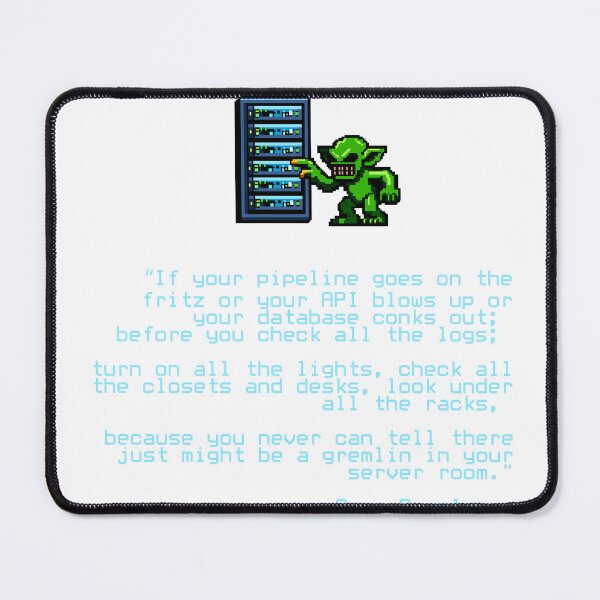 Item preview, Gremlins in the Server Room designed and sold by zombiechan51.
