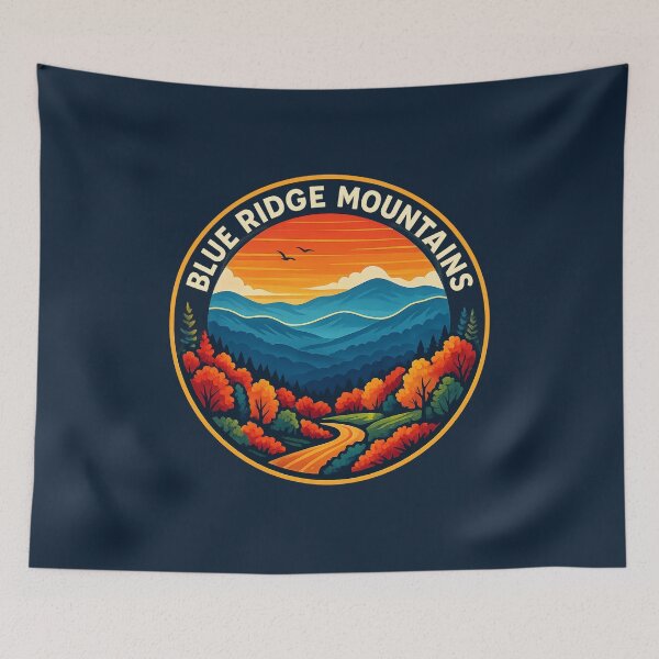Item preview, Blue Ridge Mountains designed and sold by Fun Travel Art.