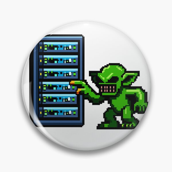 Item preview, Gremlins in the Server Room designed and sold by zombiechan51.