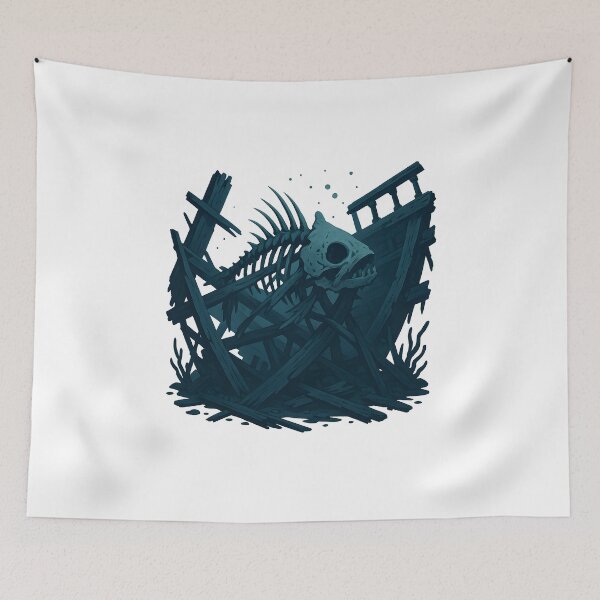 Item preview, Fish Skeleton designed and sold by Dsgn25.