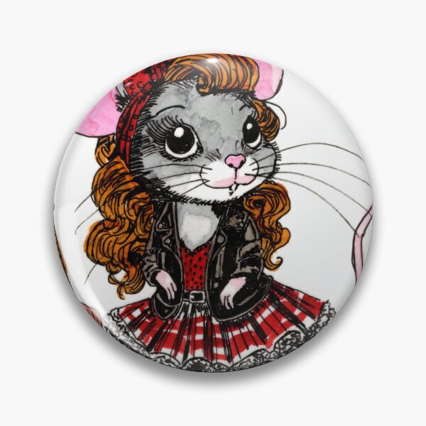 Item preview, Rockabilly Redhead designed and sold by Scribbles & Doodles by Jinx.