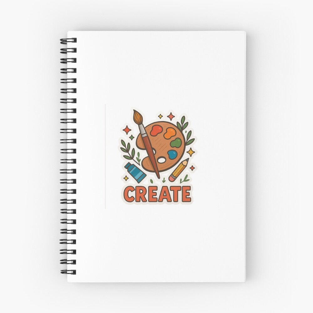 Item preview, Spiral Notebook designed and sold by josh-feltman.