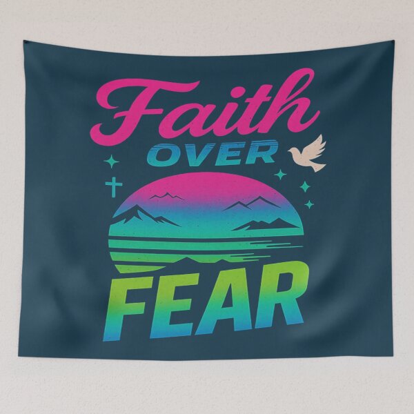 Item preview, Faith over Fear designed and sold by ChristCentered.