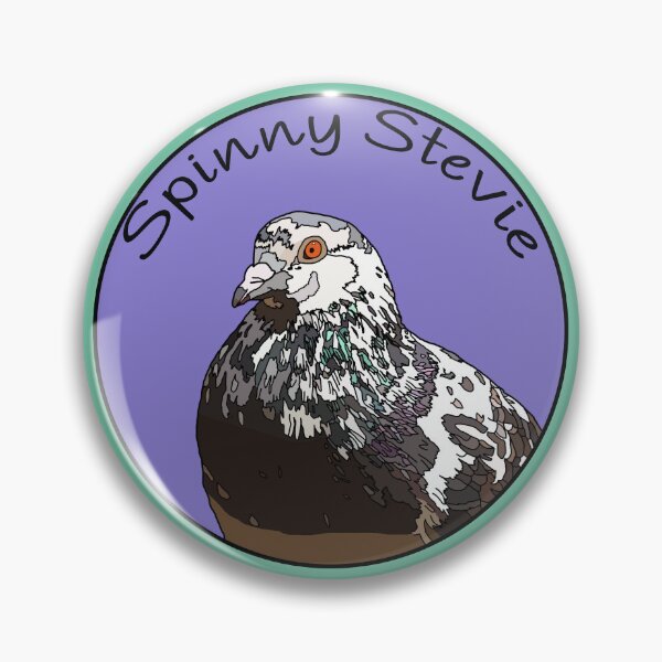 Item preview, Spinny Stevie the Pigeon designed and sold by ProfanityFarm.