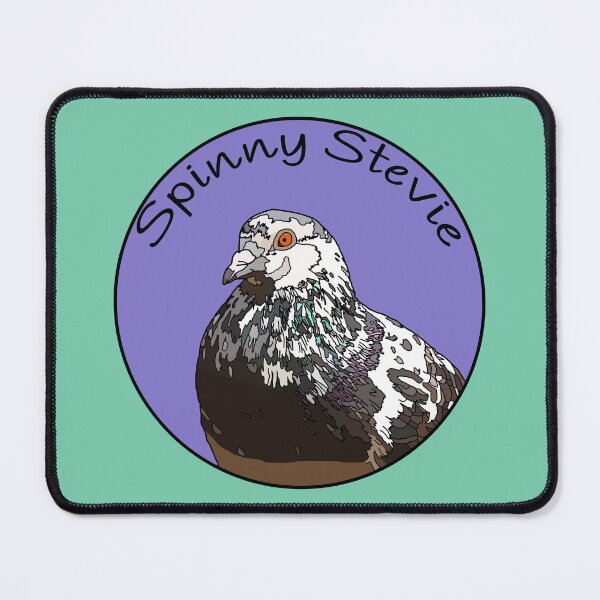 Item preview, Spinny Stevie the Pigeon designed and sold by ProfanityFarm.